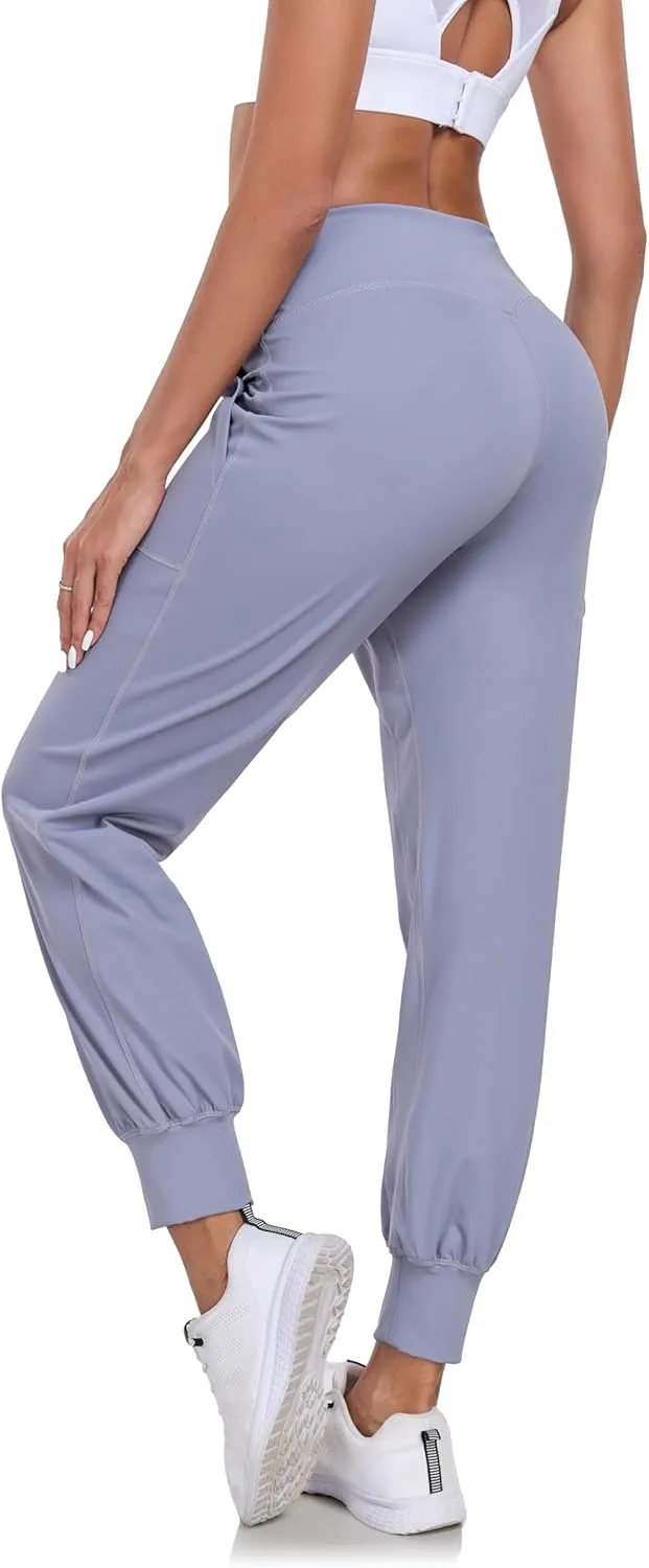 RAYPOSE Joggers for Women High Waisted Yoga Pants with Pockets Workout Leggings