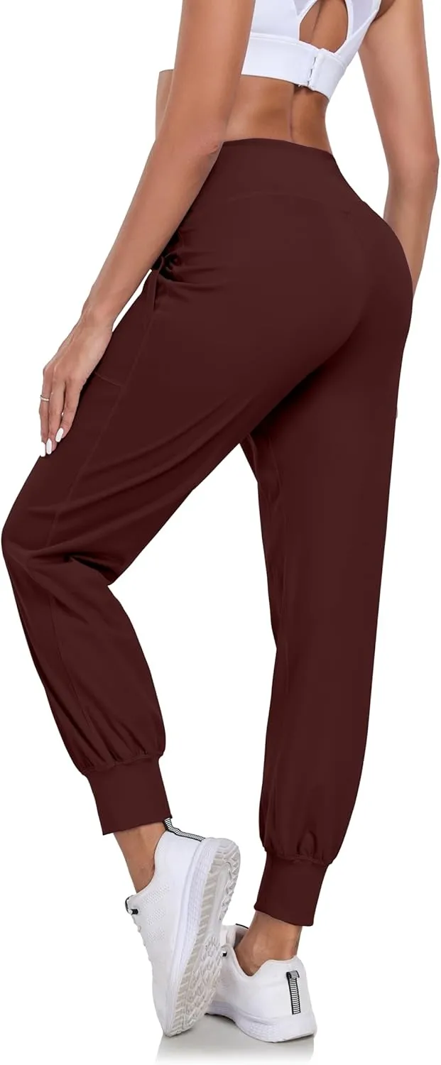 RAYPOSE Joggers for Women High Waisted Yoga Pants with Pockets Workout Leggings