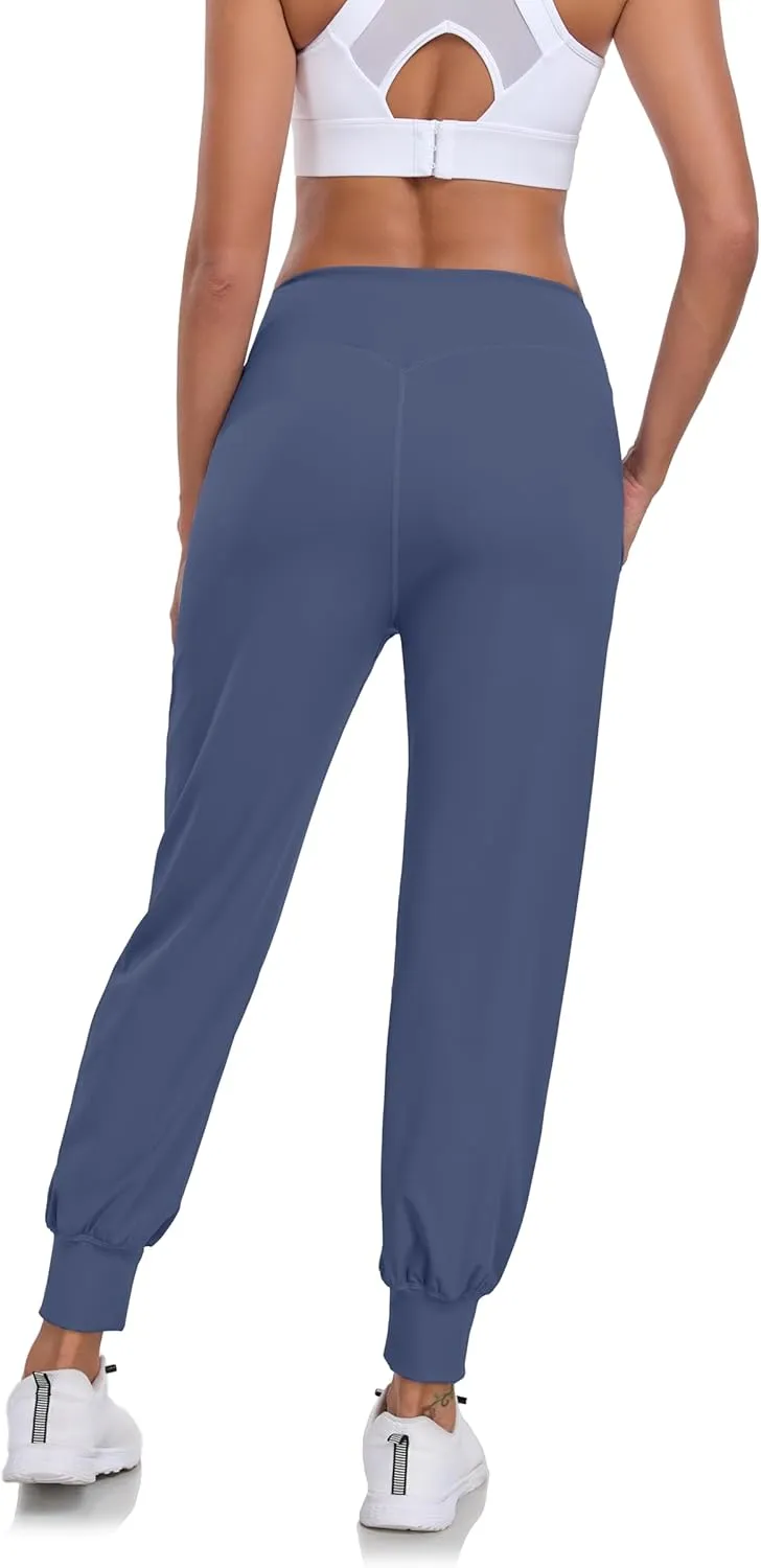 RAYPOSE Joggers for Women High Waisted Yoga Pants with Pockets Workout Leggings