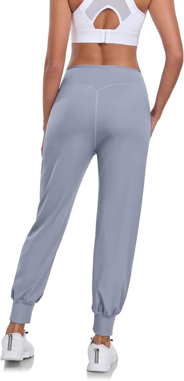 RAYPOSE Joggers for Women High Waisted Yoga Pants with Pockets Workout Leggings