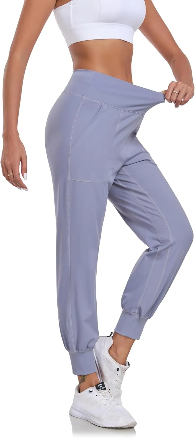 RAYPOSE Joggers for Women High Waisted Yoga Pants with Pockets Workout Leggings