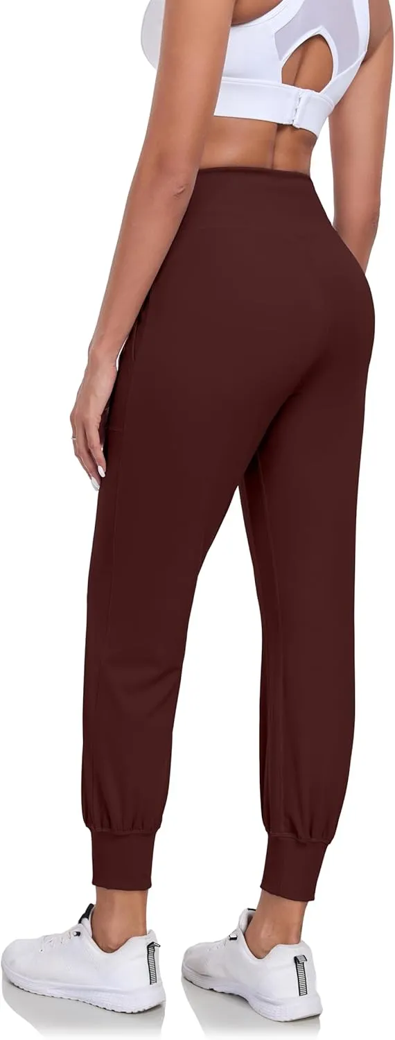 RAYPOSE Joggers for Women High Waisted Yoga Pants with Pockets Workout Leggings