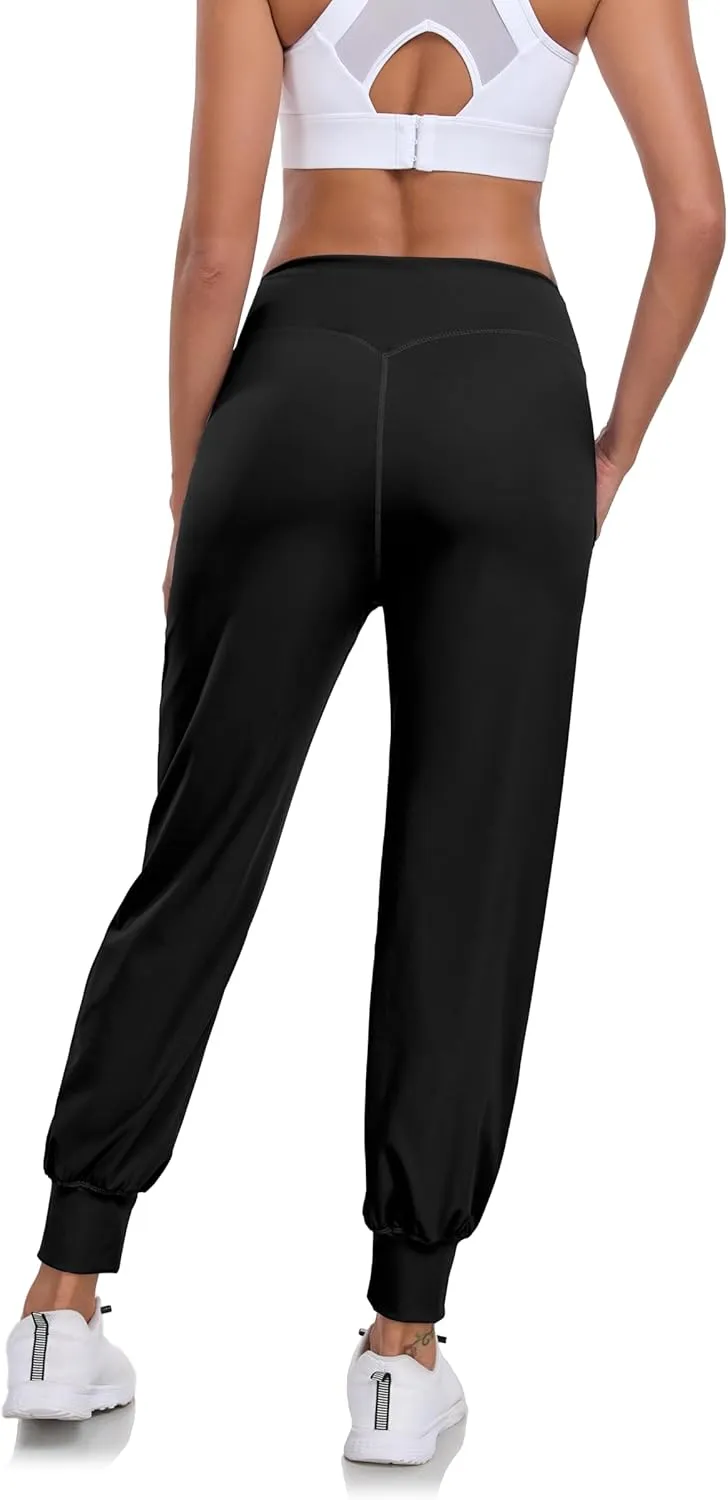 RAYPOSE Joggers for Women High Waisted Yoga Pants with Pockets Workout Leggings
