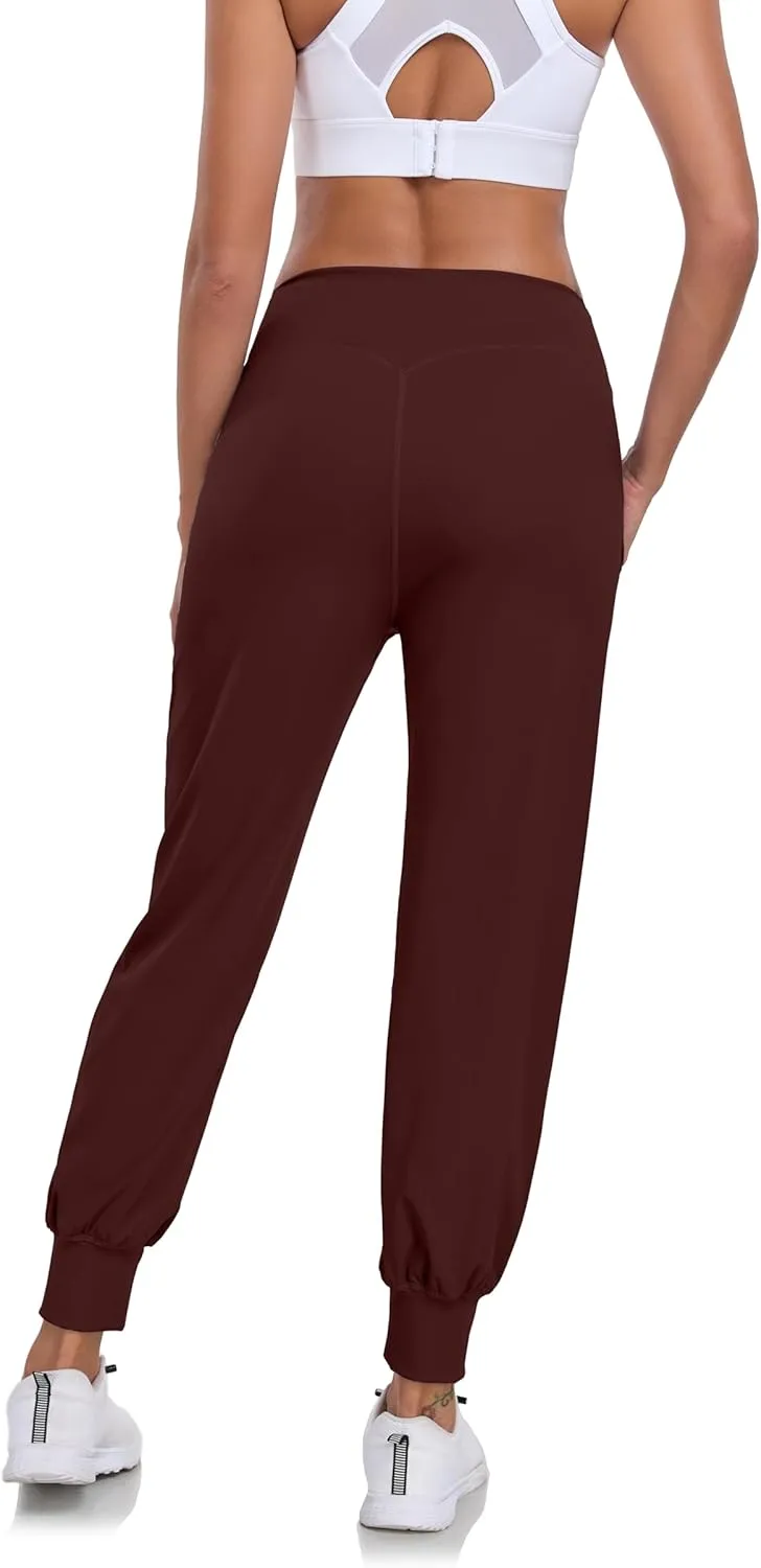 RAYPOSE Joggers for Women High Waisted Yoga Pants with Pockets Workout Leggings