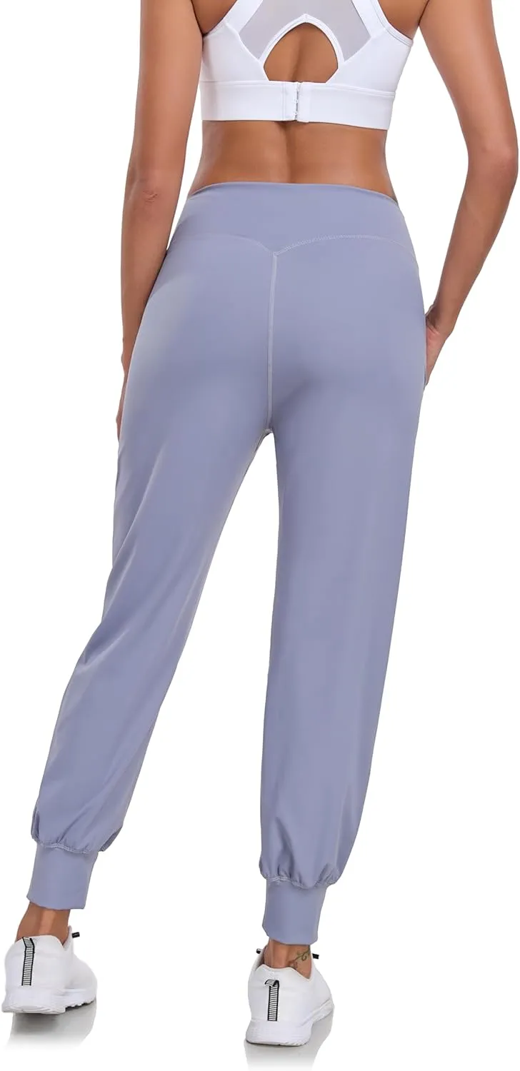 RAYPOSE Joggers for Women High Waisted Yoga Pants with Pockets Workout Leggings