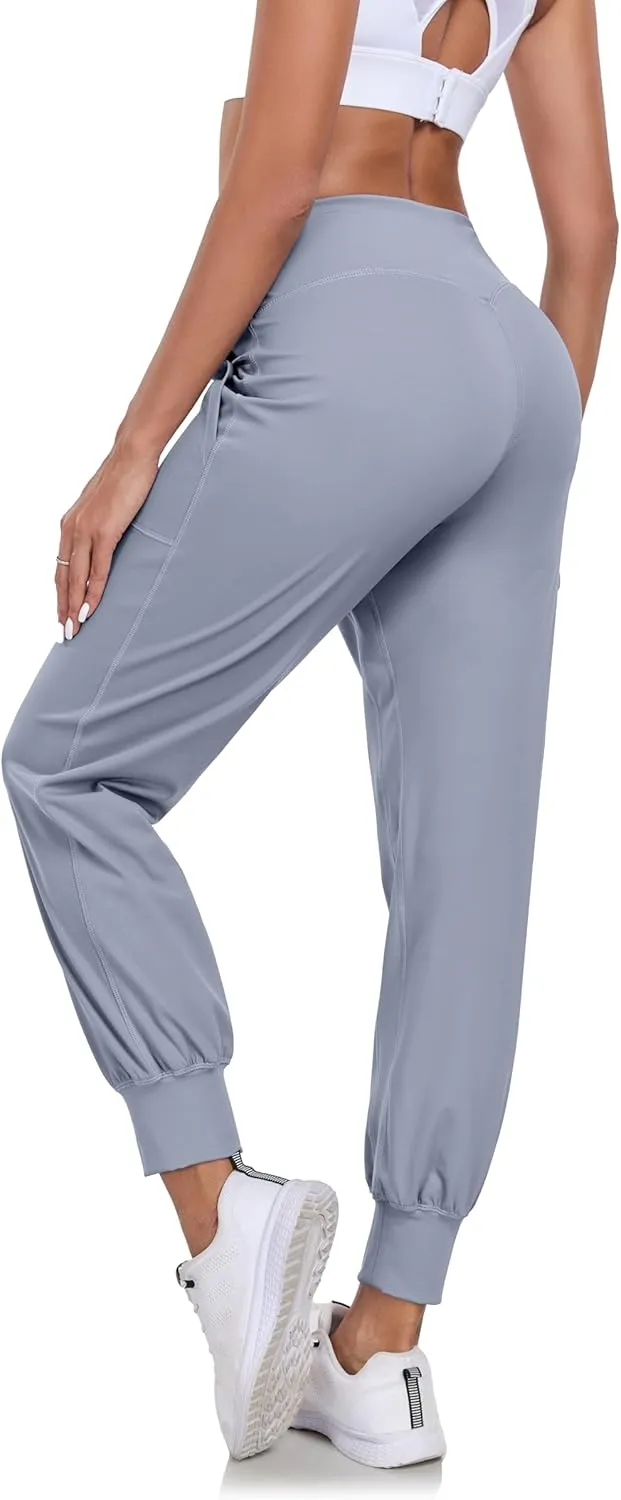 RAYPOSE Joggers for Women High Waisted Yoga Pants with Pockets Workout Leggings