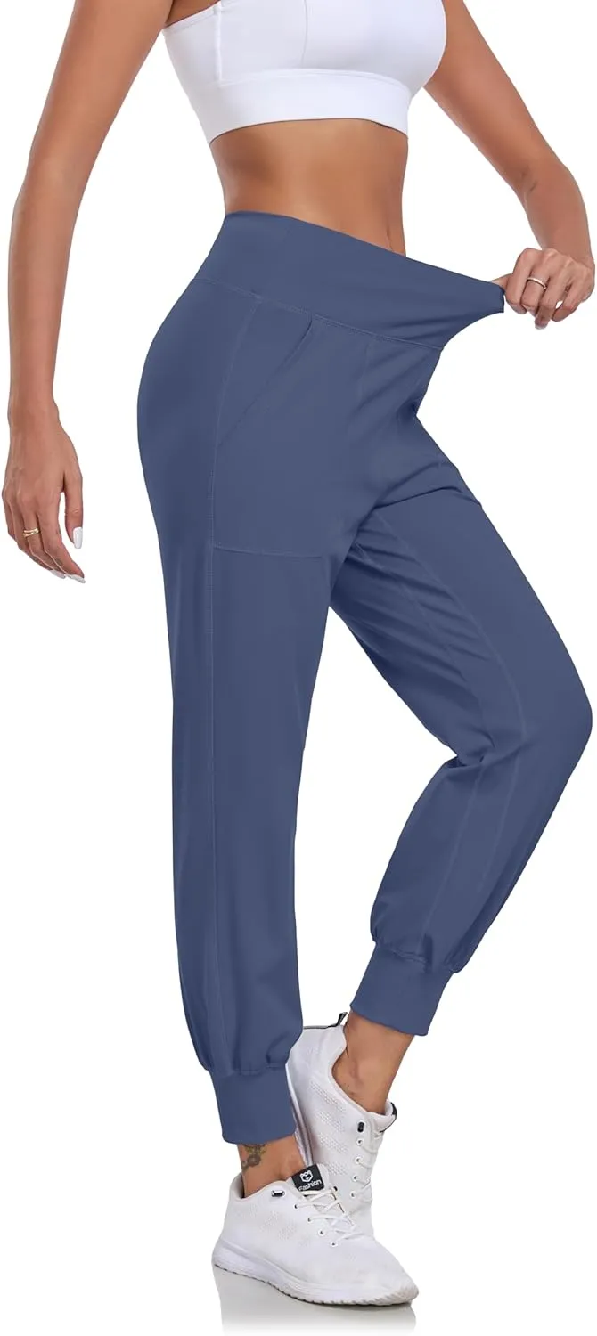 RAYPOSE Joggers for Women High Waisted Yoga Pants with Pockets Workout Leggings