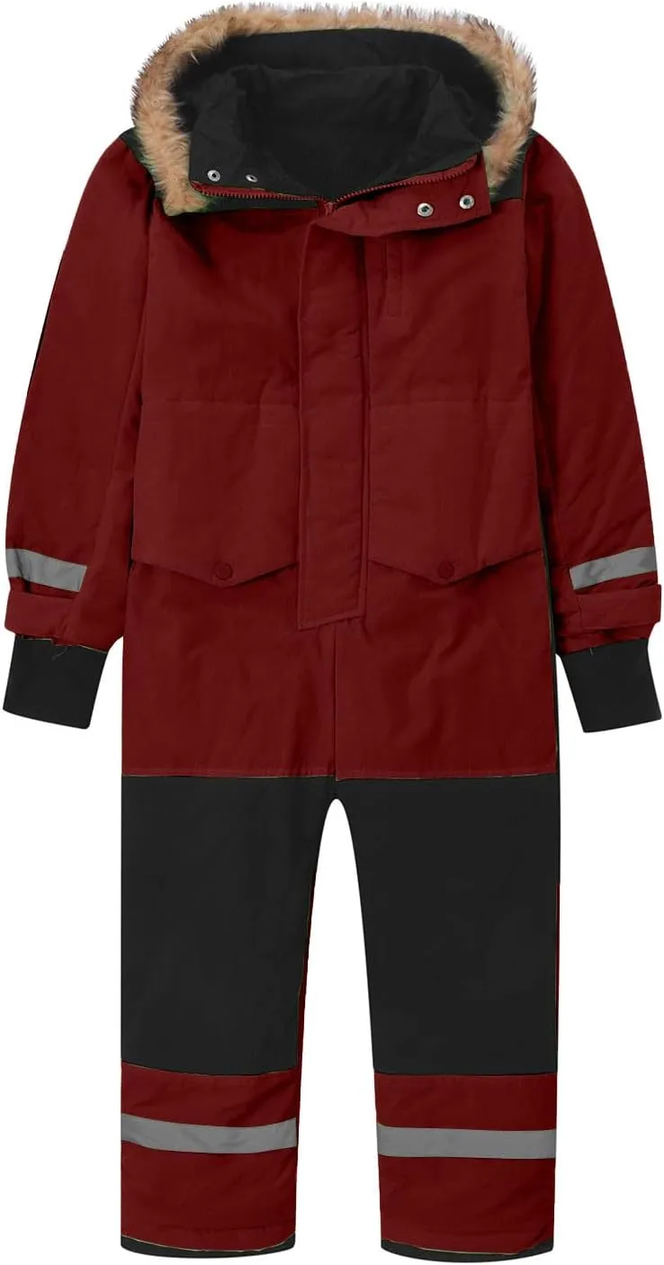 Snowsuit for Kids Waterproof Ski Suits Snow Jumpsuits Windproof Ski Suit Keep Warm in Winter Snowboarding Rain Coat