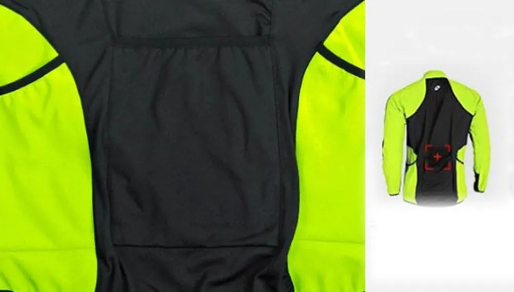 sponeed Men's Windproof Jackets Cycling Fleece Coat Shirts Winter Thermal Snowing Running Tops Bike Overcoats