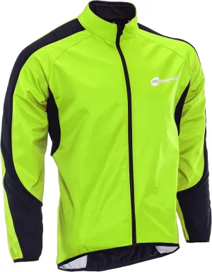 sponeed Men's Windproof Jackets Cycling Fleece Coat Shirts Winter Thermal Snowing Running Tops Bike Overcoats