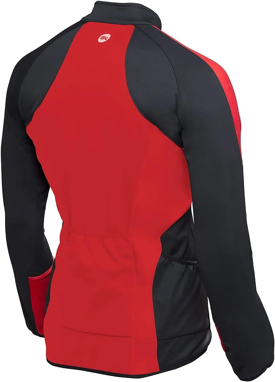 sponeed Men's Windproof Jackets Cycling Fleece Coat Shirts Winter Thermal Snowing Running Tops Bike Overcoats