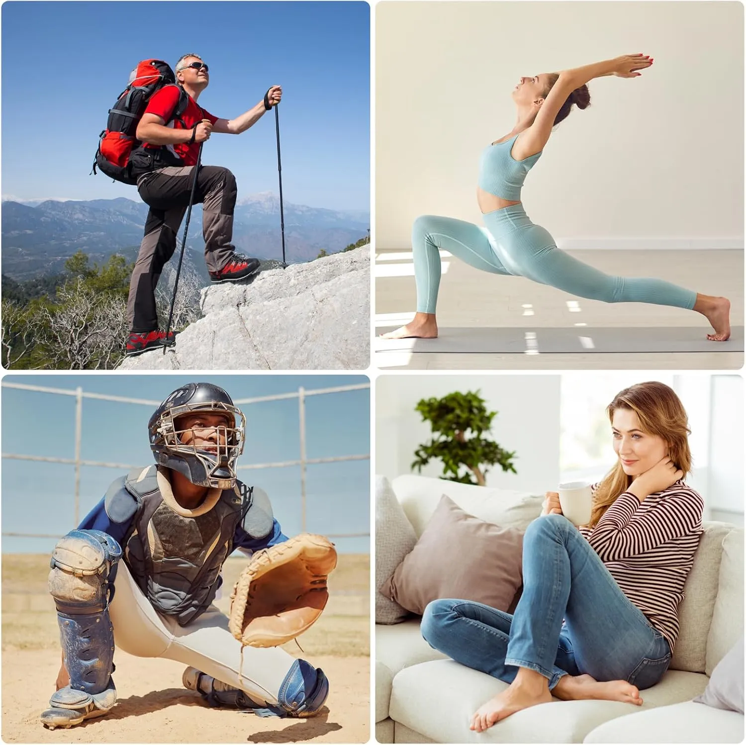Sports Socks for Running - Performance Cushioned, Breathable Tube Socks for Men and Women