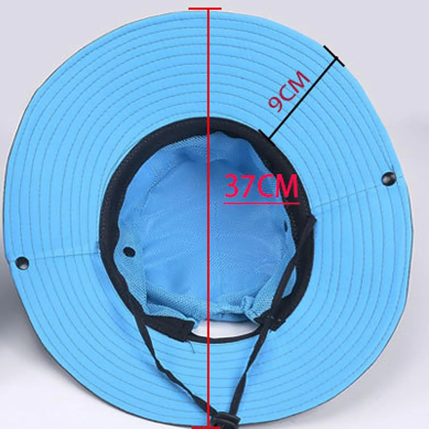 Sun Hats for Men Women Wide Brim Summer Beach Fishing Hat Outdoor UV Protection Bucket Cap Mesh Foldable Ponytail Hat