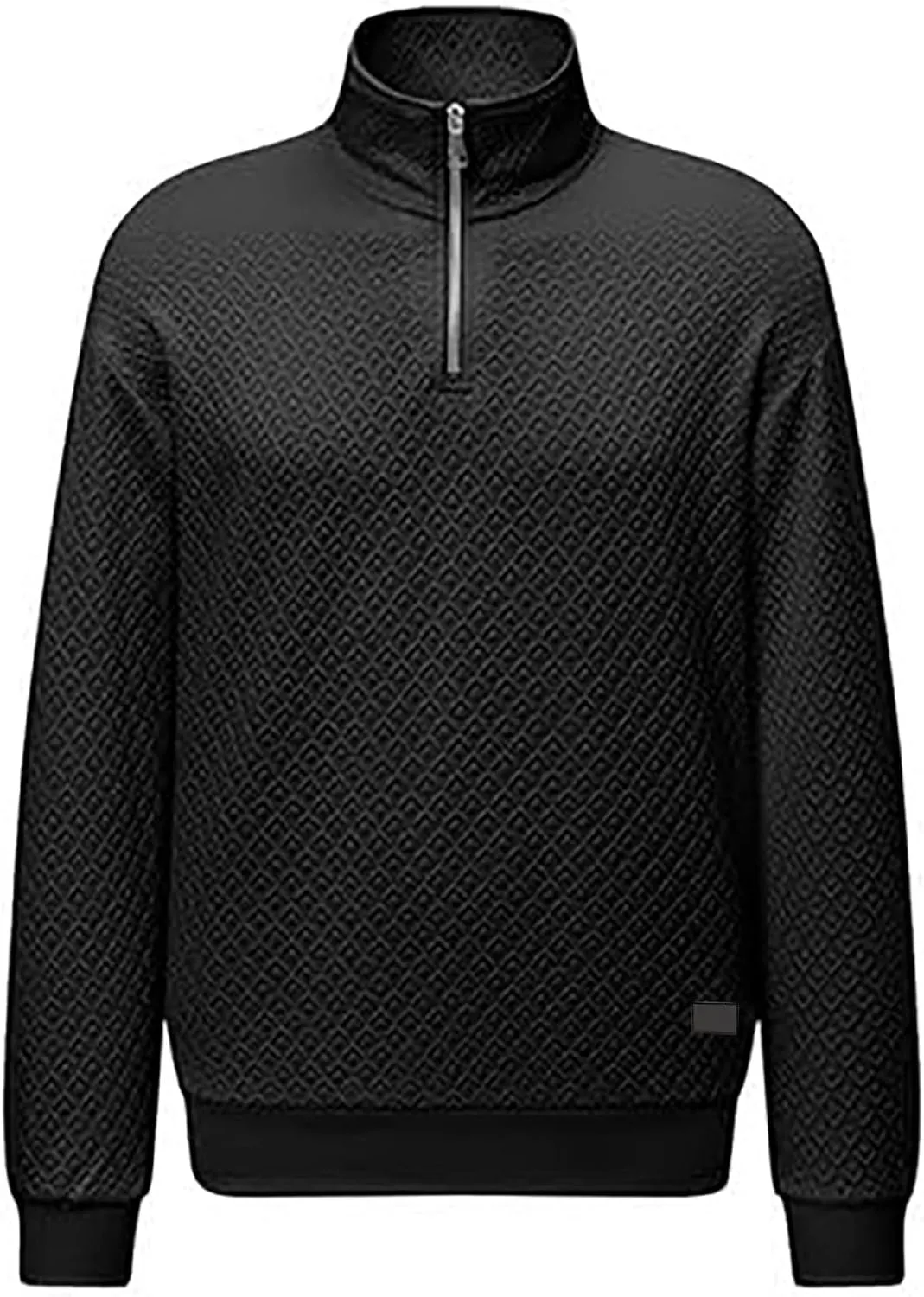 Sweatshirts for Men 2024 Fashion Long Sleeve Quarter Zip Causal Pullover Shirts Loose Comfy Lightweight Athletic Top