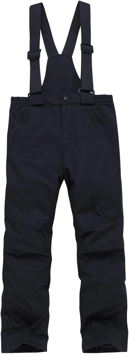 Toddler Kids Snow Ski Bibs Waterporoof Insulation Ripstop Winter Overalls Snowboard Pants for Boys Girls