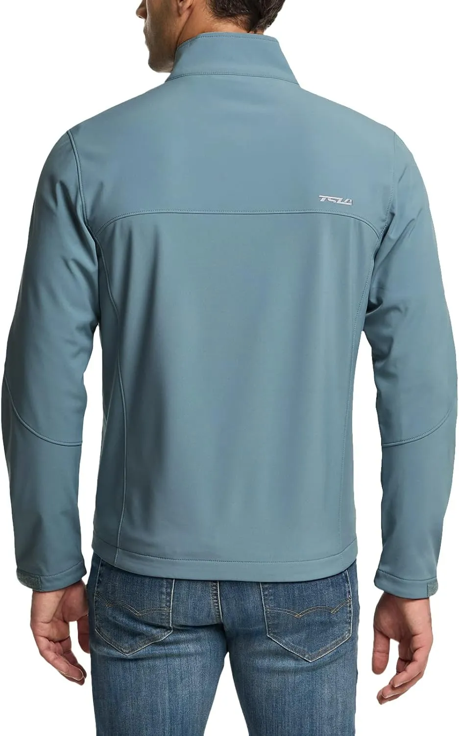 TSLA Men's Full-Zip Softshell Winter Jacket, Waterproof Fleece Lined Athletic Jacket, Outdoor Sport Windproof Jackets