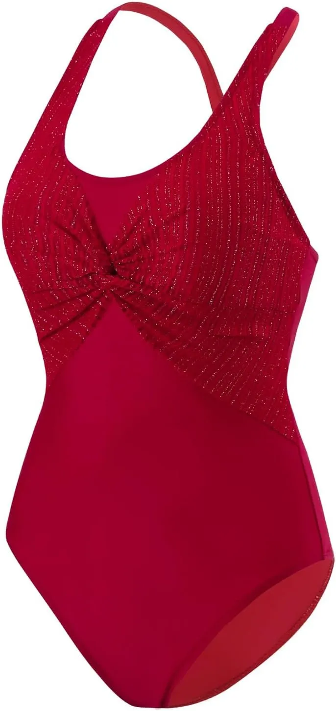 Tummy Control V Neck Bathing Suits Sexy Mesh Patchwork Monokini Comfy Breathable Double Straps Push Up Swim Suit