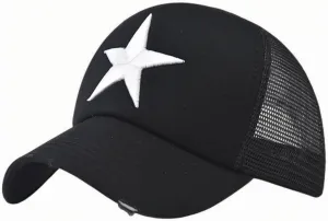 Unisex Baseball Cap Vintage Sports Hat,Workout Colorblock Baseball Hat Graphic Print,Sun Protection Gym Hats All Season