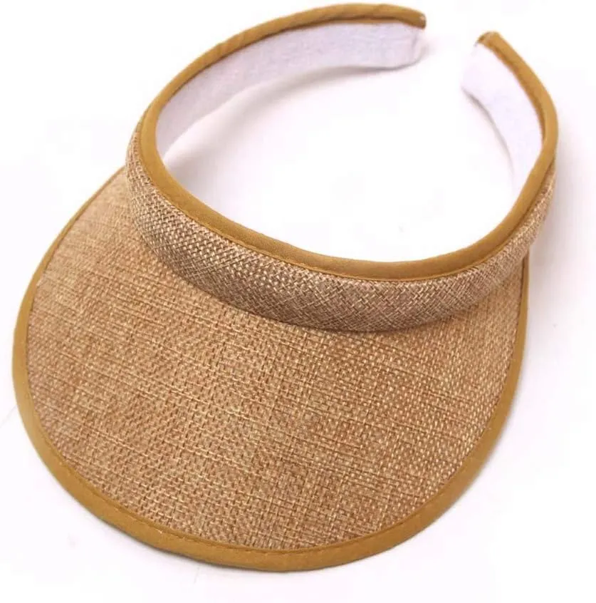 Unisex Golf Cap Summer Beach Wide Big Brim Sun Visor Hat UV Protection Tennis Running Outdoor Sport Cap for Women Men