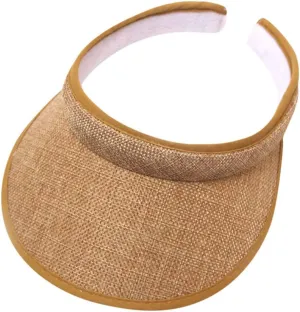 Unisex Golf Cap Summer Beach Wide Big Brim Sun Visor Hat UV Protection Tennis Running Outdoor Sport Cap for Women Men