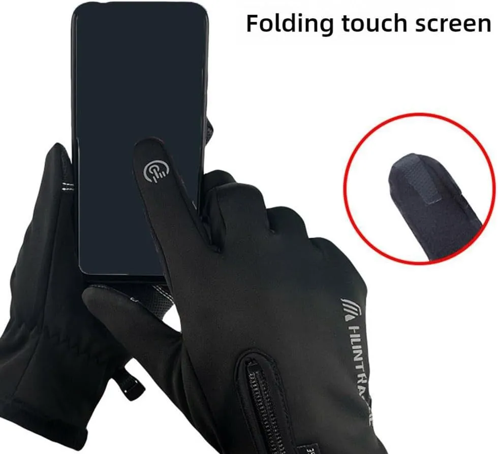 USB Heated Gloves Electric Touchscreen Gloves, Windproof Thermal Gloves, 2025 Winter Thermal Gloves Touchscreen, Outdoor Sports Gloves, Portable Heated Cycling Gloves, for Motorcycle Ski