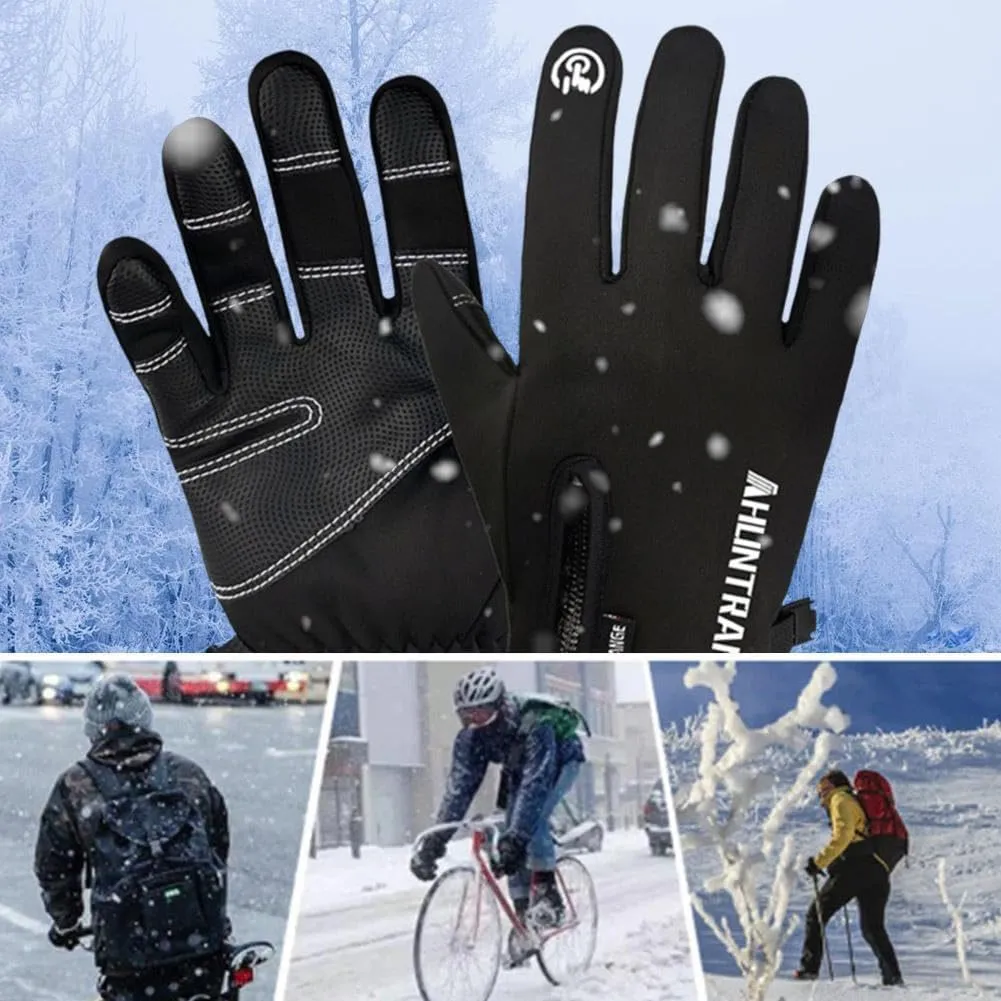 USB Heated Gloves Electric Touchscreen Gloves, Windproof Thermal Gloves, 2025 Winter Thermal Gloves Touchscreen, Outdoor Sports Gloves, Portable Heated Cycling Gloves, for Motorcycle Ski
