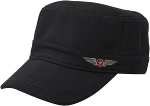 Washed Cadet Cotton Twill Adjustable Distressed Sport Caps Unisex Cadet Cap Washed Cotton Twill Corps Hats
