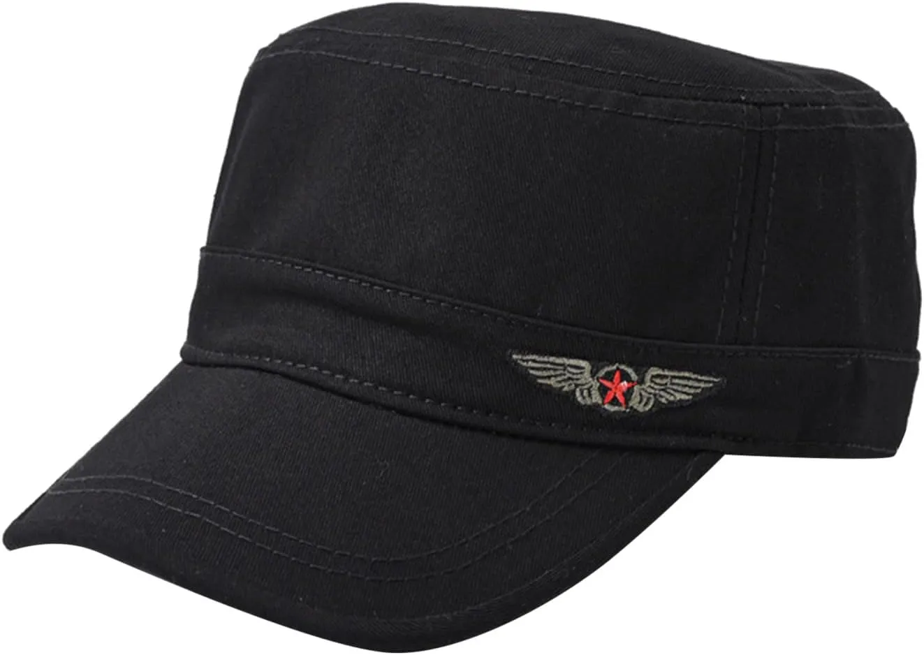 Washed Cadet Cotton Twill Adjustable Distressed Sport Caps Unisex Cadet Cap Washed Cotton Twill Corps Hats