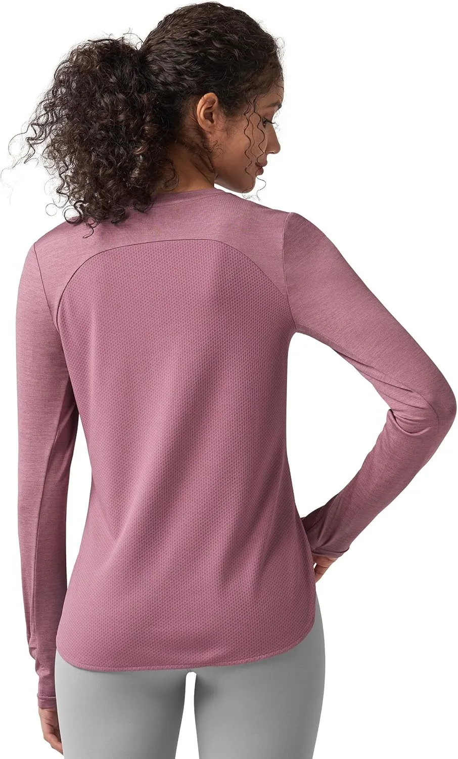 Willit Women's Long Sleeve Workout Tops Running Athletic Quick Dry Shirts Lightweight Yoga Gym T-Shirts UPF 50 