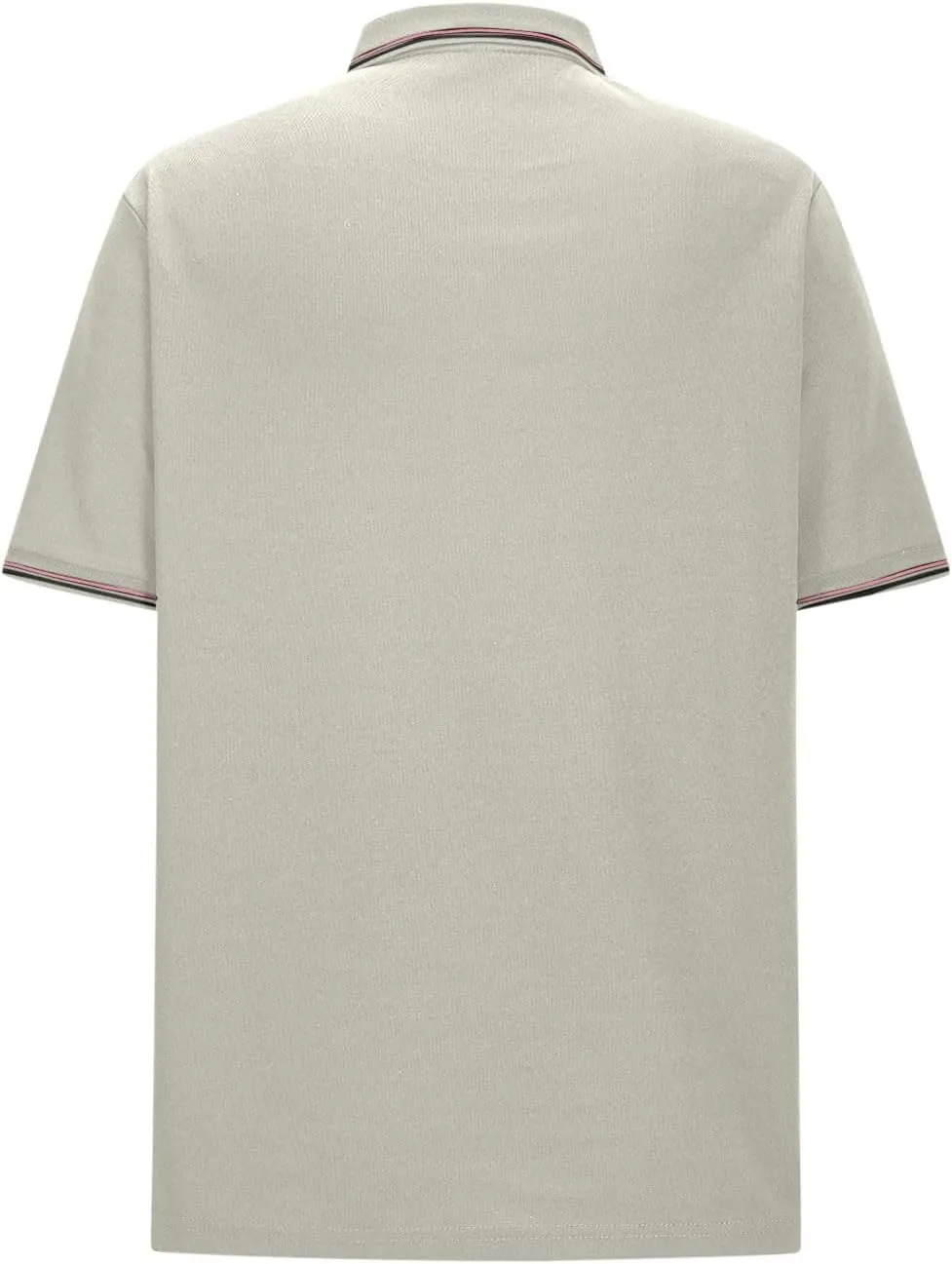 Women Button Up Collared Golf Polo Shirt Fashion Striped Trim Mesh Quick Dry T-Shirts Summer Short Sleeve Dressy Work Tops