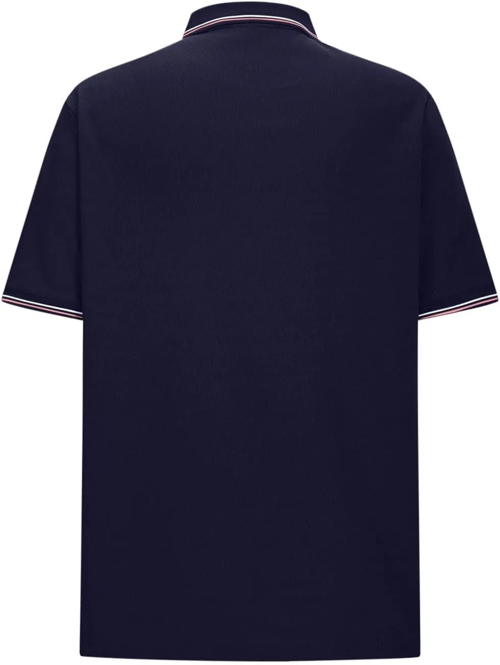 Women Button Up Collared Golf Polo Shirt Fashion Striped Trim Mesh Quick Dry T-Shirts Summer Short Sleeve Dressy Work Tops