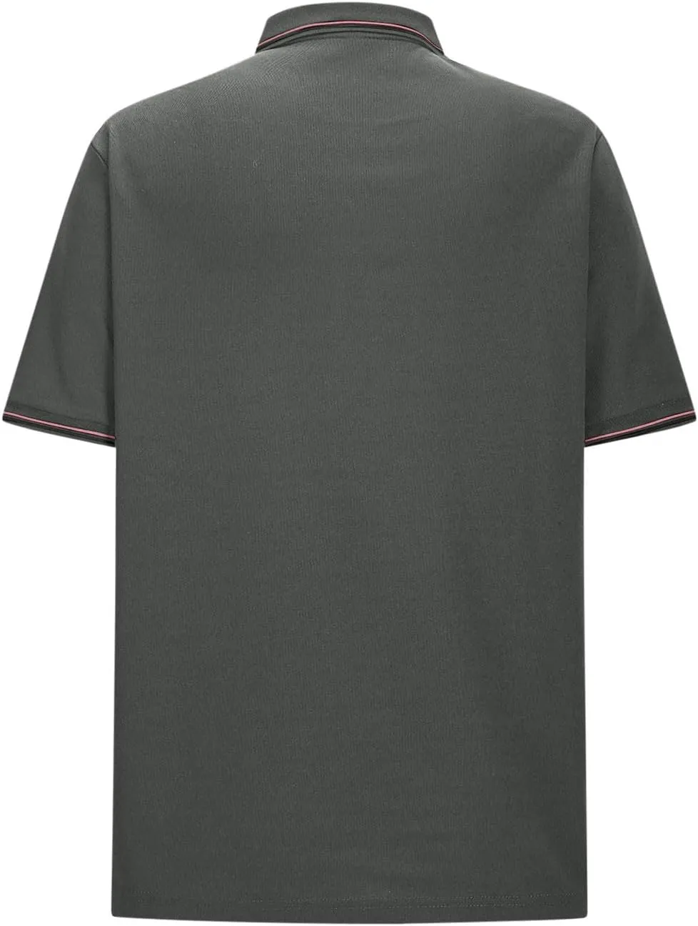 Women Button Up Collared Golf Polo Shirt Fashion Striped Trim Mesh Quick Dry T-Shirts Summer Short Sleeve Dressy Work Tops