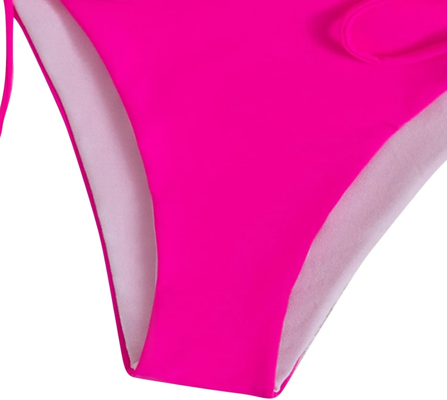 Womens One Piece Swimsuit High Waist Side Criss Cross Drawstring Bathing Suits Tummy Control Swimwear Backless Bikini
