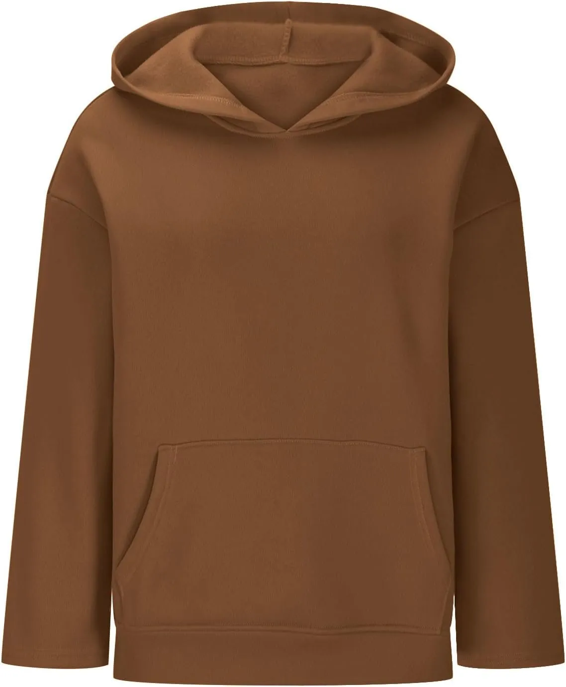 Womens Oversized Hoodies Fleece Long Sleeve Hooded Sweatshirts Pullover Trendy 2024 Fall Winter Outfits with Pockets