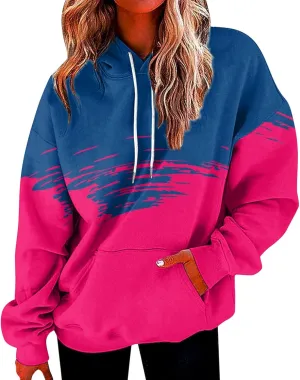 Womens Sweatshirt, Oversized Sweatshirt for Women Fall Half Zip Pullover Long Sleeve Shirt Hoodies Teen Girls Y2K Clothes