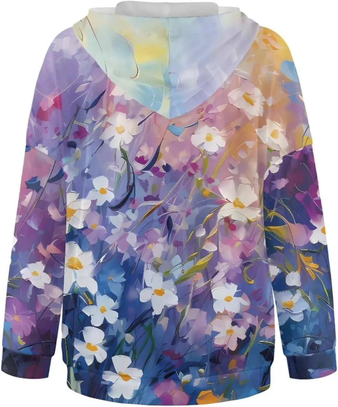 YEXIATODO Womens Hooded Pullover Sweatshirts Crop Hoodie Graphic Hoodies Sweaters for Teen Girls S-2XL