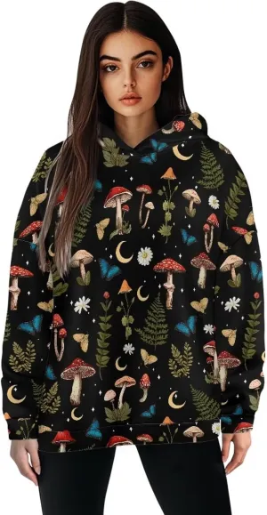 YEXIATODO Womens Hooded Pullover Sweatshirts Crop Hoodie Graphic Hoodies Sweaters for Teen Girls S-2XL