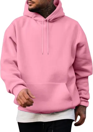 Ymosrh Men's Sports Hoodies Fashion Sweatshirt Long Sleeve Casual Hooded Sweatshirts Pullover Streetwear Hoodie, M-4XL