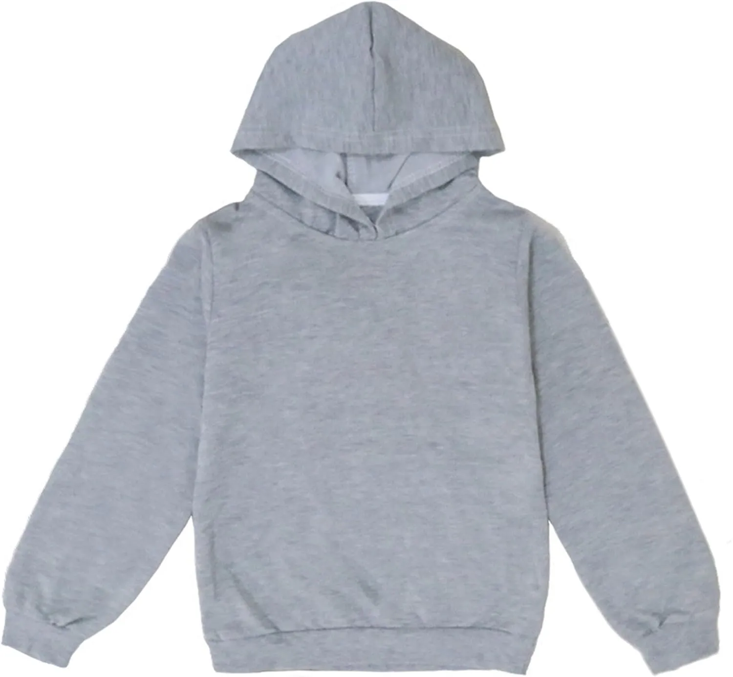 Youth Classic Solid Hoodie Pullover Sweatshirts for Kids Boys Girls Basic Cotton Hoodie Children's Hooded Sweatshirts