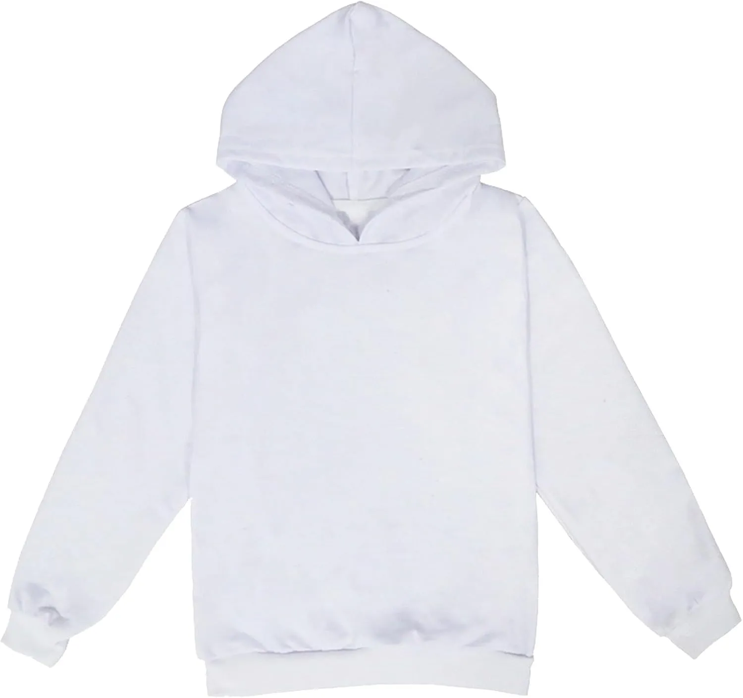 Youth Classic Solid Hoodie Pullover Sweatshirts for Kids Boys Girls Basic Cotton Hoodie Children's Hooded Sweatshirts