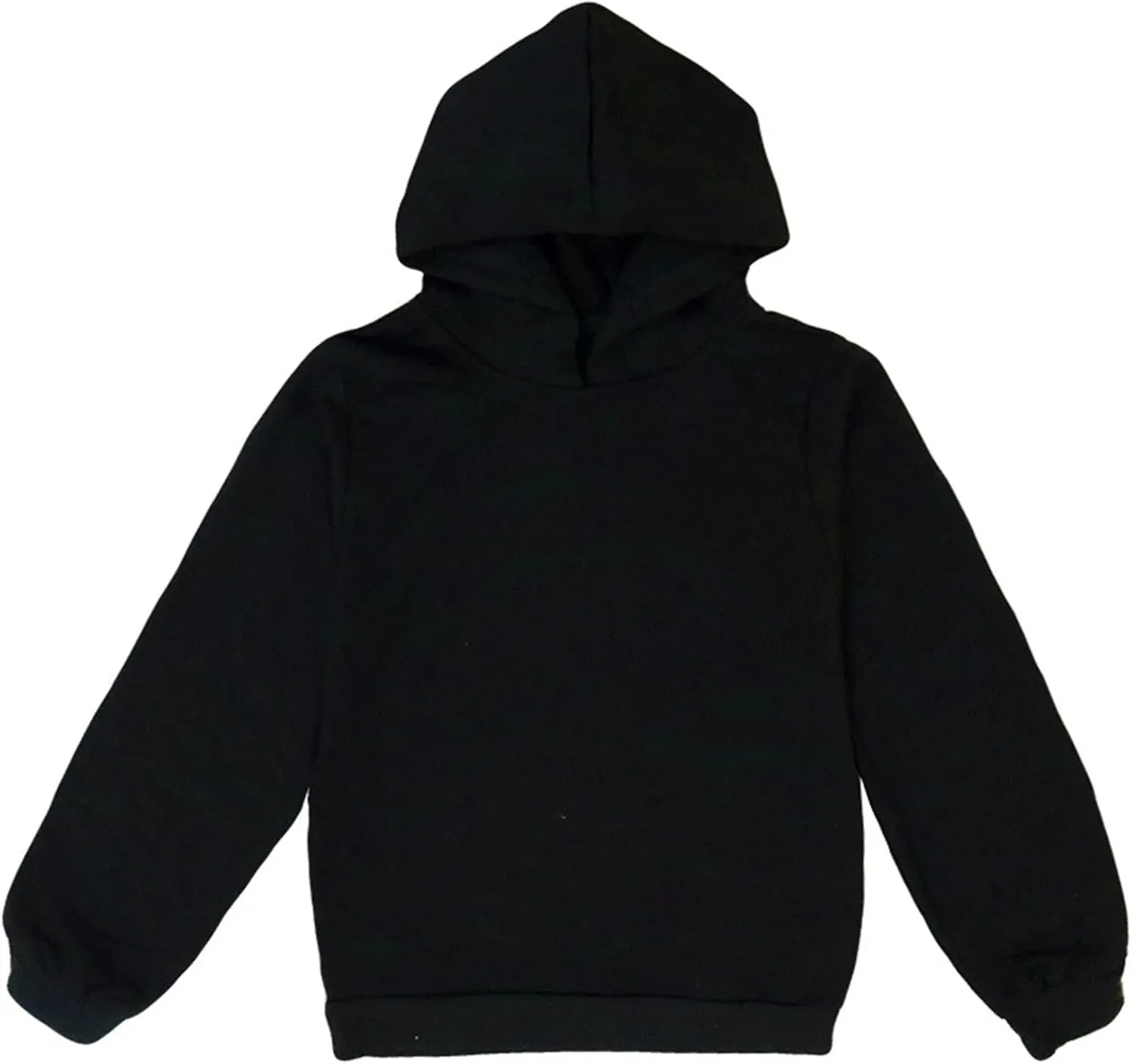 Youth Classic Solid Hoodie Pullover Sweatshirts for Kids Boys Girls Basic Cotton Hoodie Children's Hooded Sweatshirts