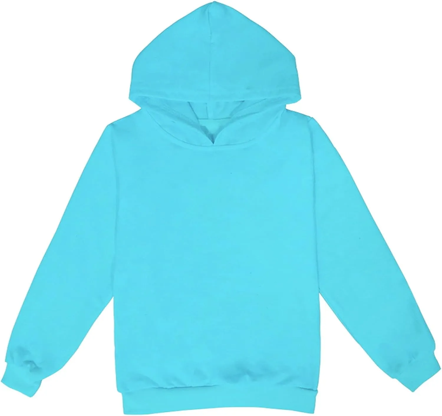 Youth Classic Solid Hoodie Pullover Sweatshirts for Kids Boys Girls Basic Cotton Hoodie Children's Hooded Sweatshirts